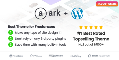 The Ark 1.69.0 – Next Generation WordPress Theme