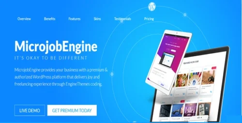 MicrojobEngine 1.3.9 – Service Marketplace WordPress Theme + Addons