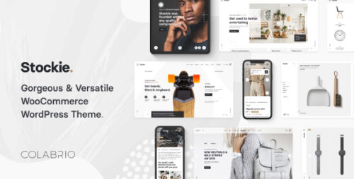 Stockie 1.4.9 – Multi-purpose Creative WooCommerce Theme