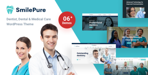 SmilePure 1.8.2 – Dental & Medical Care WordPress Theme