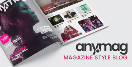 Anymag 2.9.4 – Magazine Style WordPress Blog
