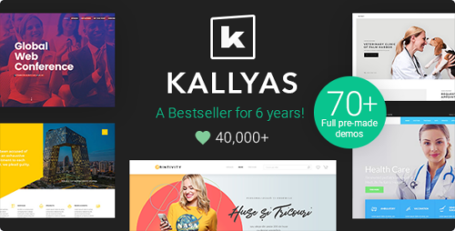 KALLYAS 4.22.0 – Multi-Purpose WordPress Theme
