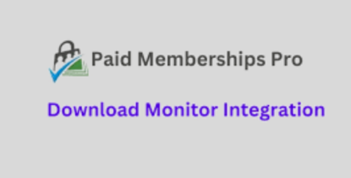 Download Monitor Integration 2.1 – Paid Memberships Pro