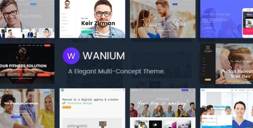 Wanium 1.9.7 – A Elegant Multi-Concept Theme
