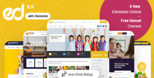 Ed School 3.20.1 – Education WordPress Theme