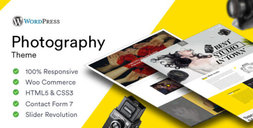 Photography Responsive WordPress Theme 7.2.1