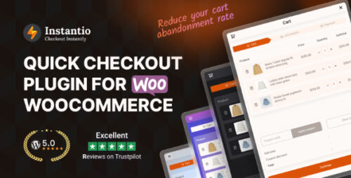 Instantio 3.2.6 – WooCommerce All in One Cart and Checkout