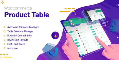 Woo Product Table PRO 2.1.3 By WooBeWoo