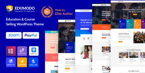 Edumodo 4.4.2 – Education WordPress Theme
