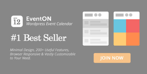 EventOn 4.9.11 – WordPress Event Calendar Plugin + Addons