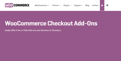 WooCommerce Checkout Addons 2.7.0