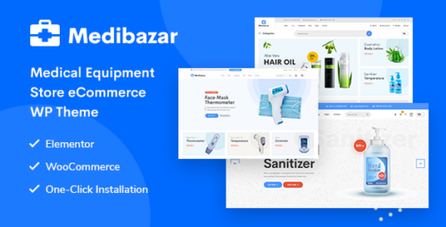 Medibazar 1.9.2 – Medical WooCommerce Theme