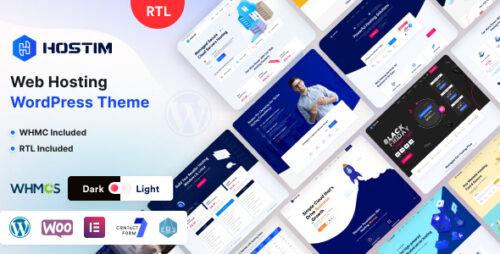 Hostim 3.4.1 – Web Hosting WordPress Theme with WHMCS