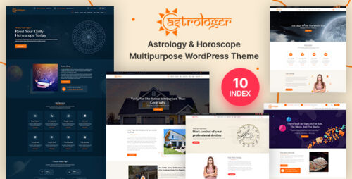 Astrologer 2.3 – Horoscope and Astrology WordPress Theme