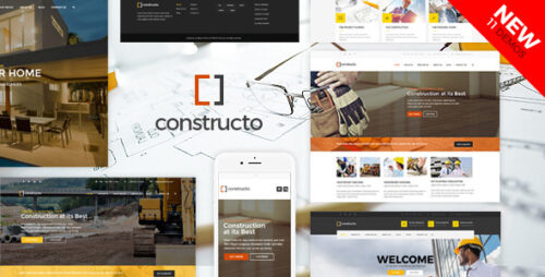 Constructo 4.3.9 – Construction WordPress Theme
