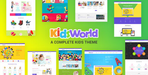 Kids Heaven 2.8 – Children WordPress Theme