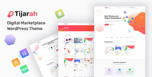 Tijarah 1.4.0 – Digital Marketplace WooCommerce Theme