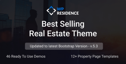 WPResidence 5.1.1 – The most Advanced real estate theme