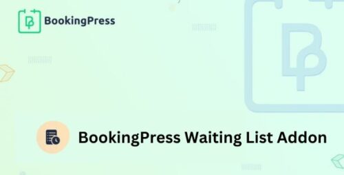 BookingPress Waiting List Addon 1.7