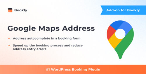 Bookly Google Maps Address Addon 1.8