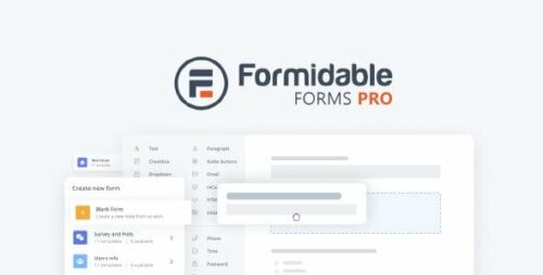 Formidable Forms Pro 6.22.0 – WordPress Forms Plugin & Online Application Builders
