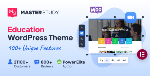 Masterstudy Education 4.8.110 – LMS WordPress Theme