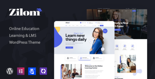 Zilom 1.2.2 – Online Education Learning WordPress Website
