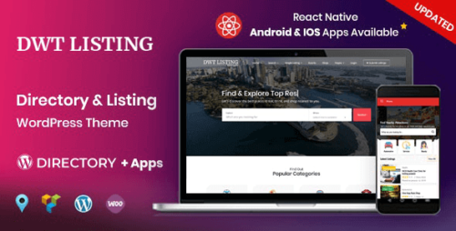 DWT Listing 3.3.6 – Directory & Listing WordPress Theme