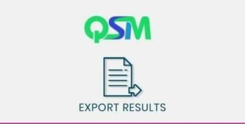 QSM Export Results Addon 2.0.2