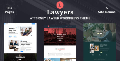 Lawyers 4.5.2 – Responsive Legal/Law Business WP Theme