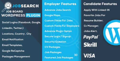 JobSearch 2.9.3 – WP Job Board WordPress Plugin