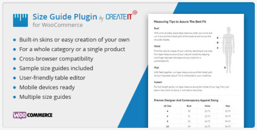 WooCommerce Product Size Guide 4.2