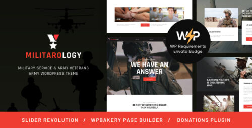 Militarology 1.0.12 – Military Service & Army Veterans WordPress Theme