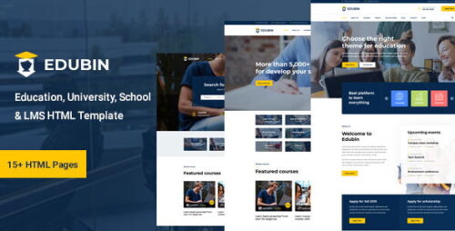 Edubin 9.4.3 – Education LMS WordPress Theme