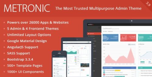 Metronic Responsive Admin Dashboard Template 8.0.37