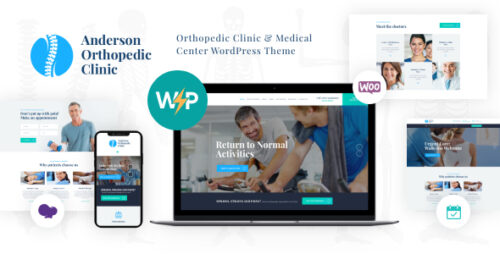 Anderson 1.4.2 – Orthopedic Clinic & Medical Center WordPress Theme