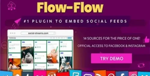 Flow-Flow 4.9.5 – WordPress Social Stream & Grid Gallery Plugin