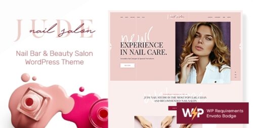Jude 1.1.2 – Nail Bar & Beauty Salon WordPress Theme