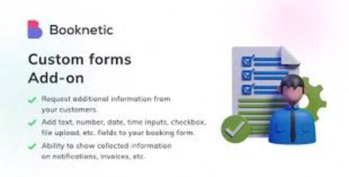 Booknetic Custom Forms Addon 2.1.5