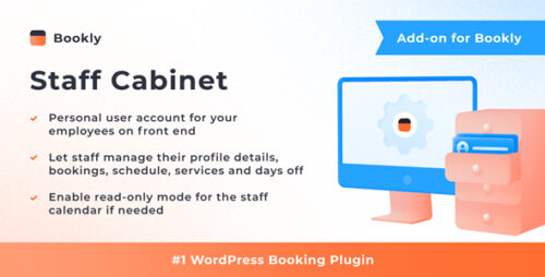 Bookly Staff Cabinet Addon 4.9