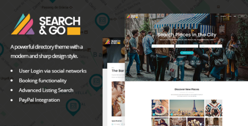 Search & Go 2.7 – Modern Smart Directory WordPress Theme