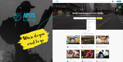 ApusListing 1.2.40 – Directory & Listing WordPress Theme