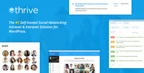 Thrive – Intranet & Community WordPress Theme 3.1.11