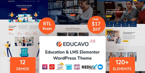 Educavo 3.0.8 – Multipurpose Online Courses & Education