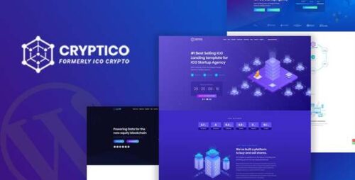 Cryptico 1.4.11 – ICO Crypto Landing & Cryptocurrency WordPress Theme
