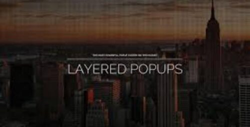 Layered Popups 7.27 – The most powerful Popup System on the Market