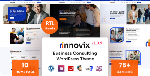 Innovix 1.0.5 – Business Consulting WordPress Theme