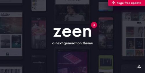 Zeen 4.5.6 – WordPress Theme