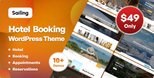 Sailing Hotel 4.3.9 – Hotel WordPress Theme