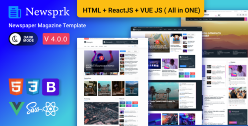 Newsprk 6.7.0 – Newspaper/Magazine WordPress Theme